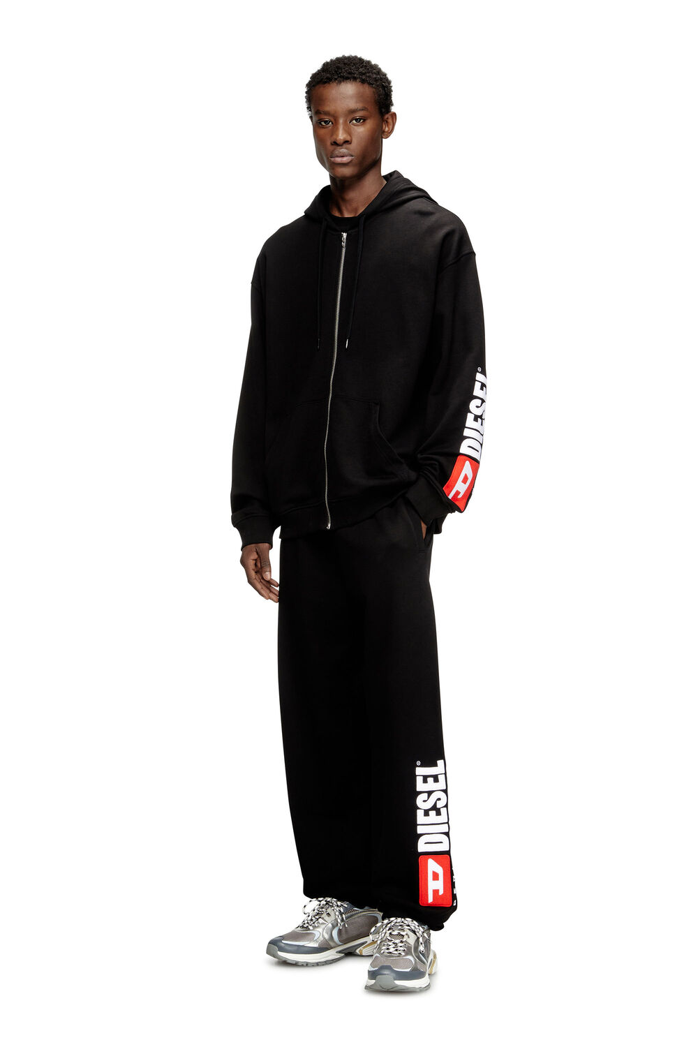 Пуловер DIESEL black Пуловер DIESEL black