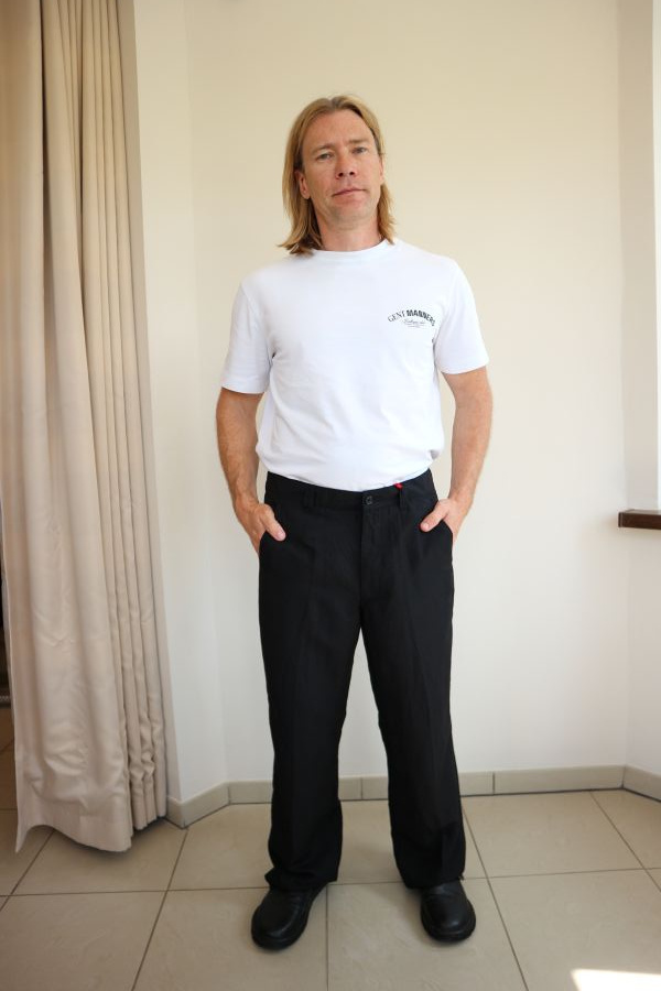Брюки DIESEL HANT caviar