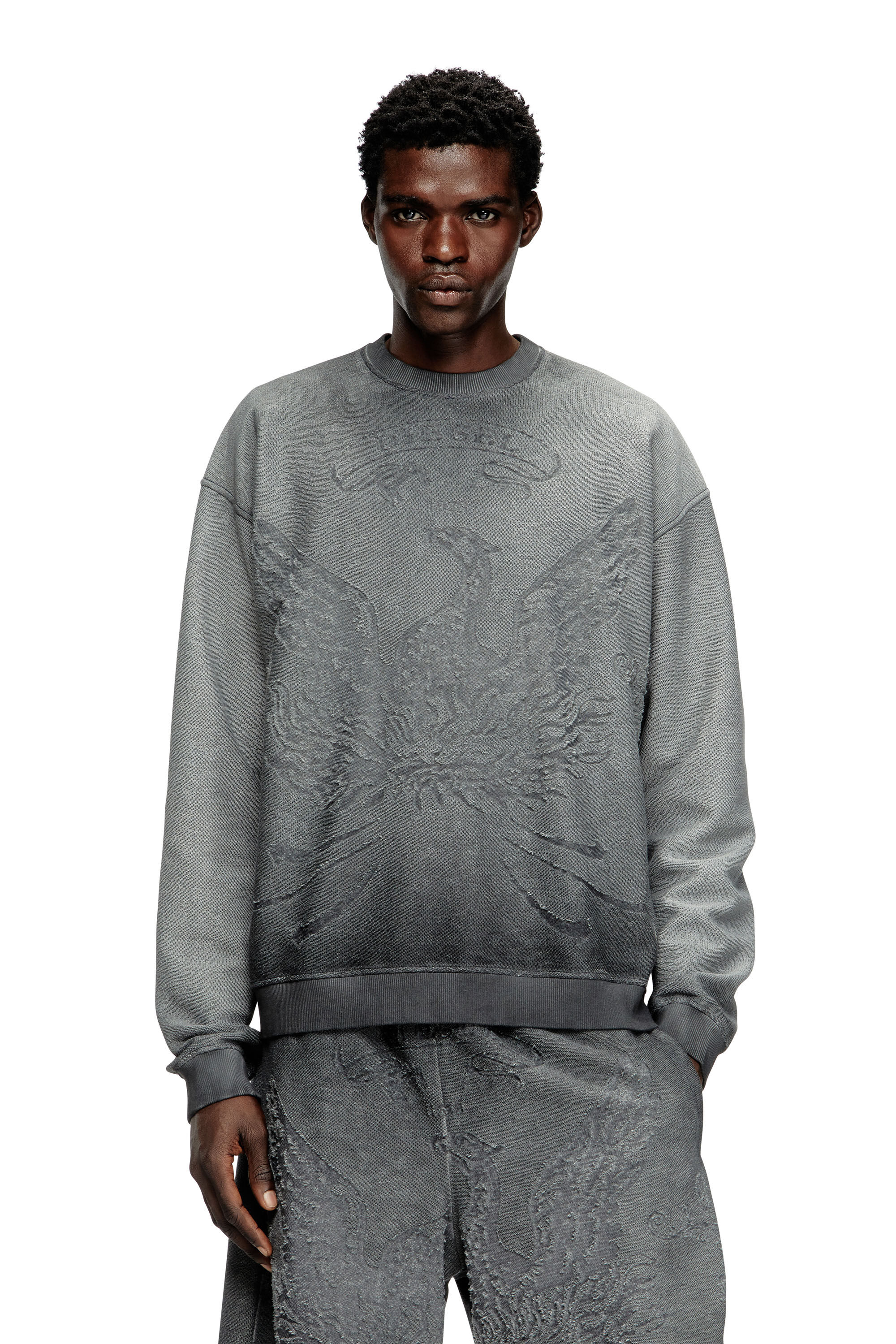 Пуловер DIESEL grey