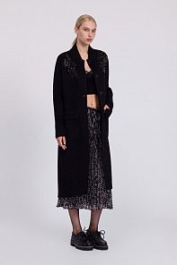 Пальто Ermanno Scervino black