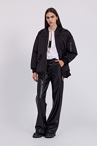 Бомбер Ermanno Scervino nero