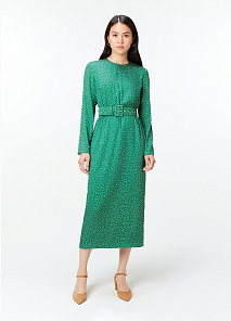 Платье Ololol зеленый